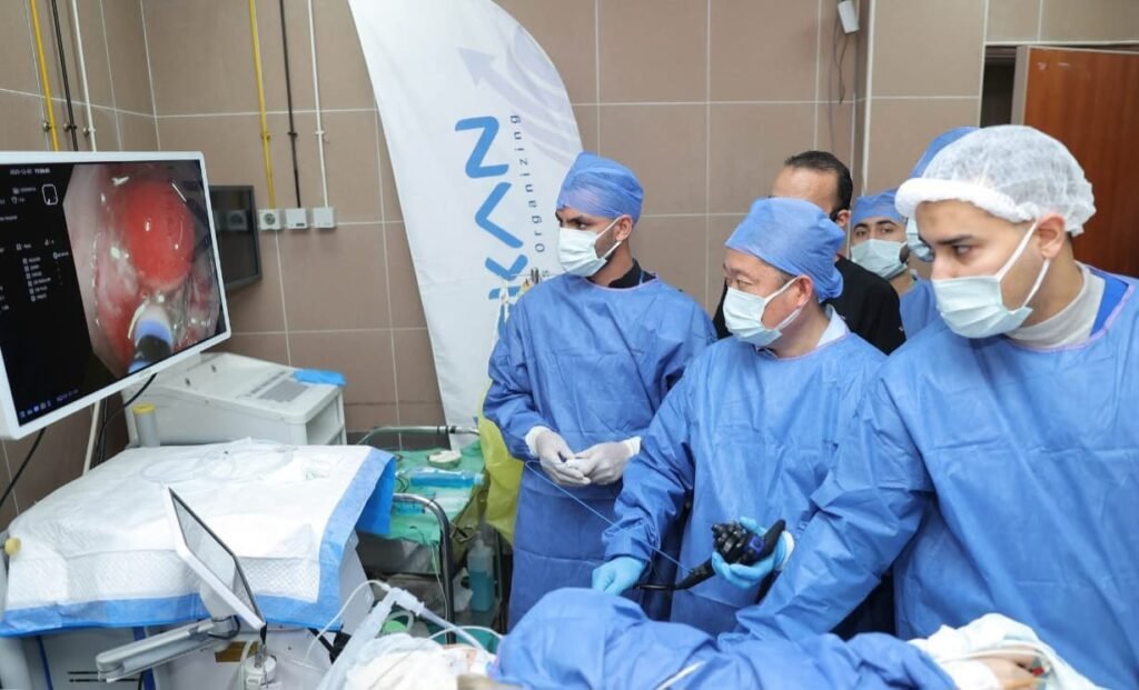 ورشة دولية متقدمة في مناظير الجهاز الهضمي والذكاء الاصطناعي بمستشفى أحمد ماهر