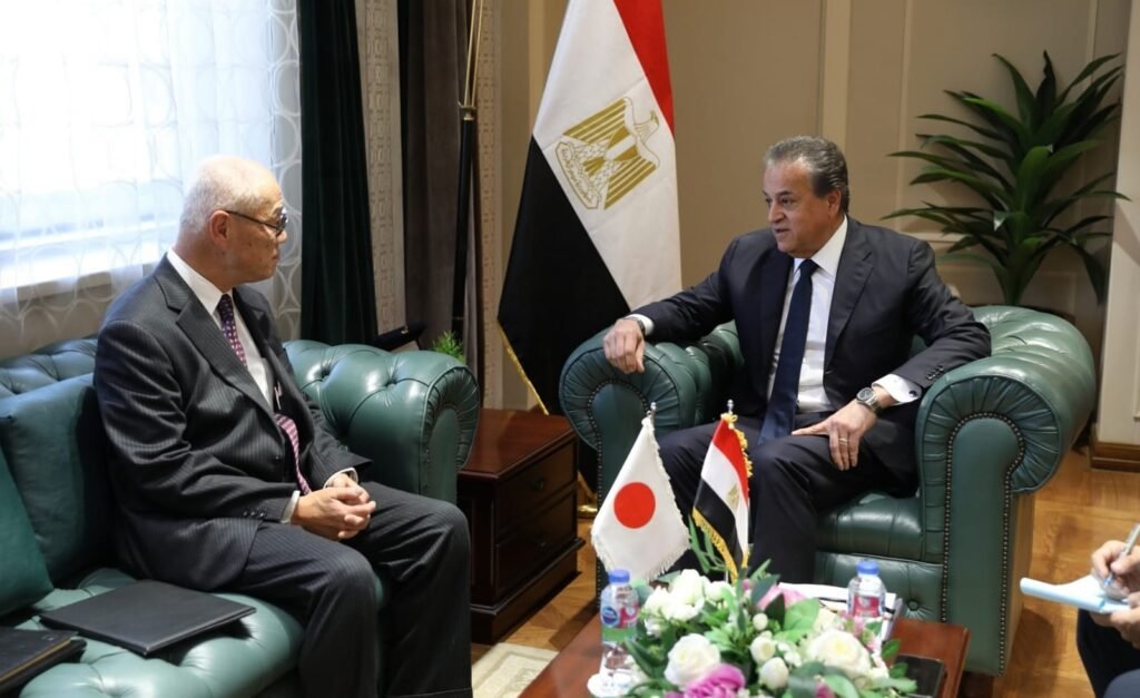 وزير الصحة يستقبل سفير اليابان لبحث تعزيز التعاون الصحي وإنشاء مستشفى مصري ياباني بالعاصمة الجديدة